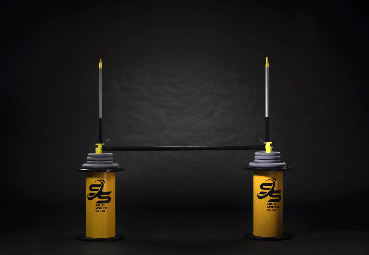 squat spotter front view